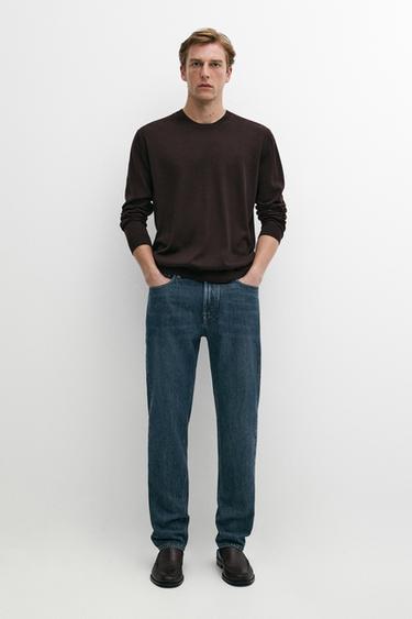 Zara Tapered fit jeans - Indigo - Image 0