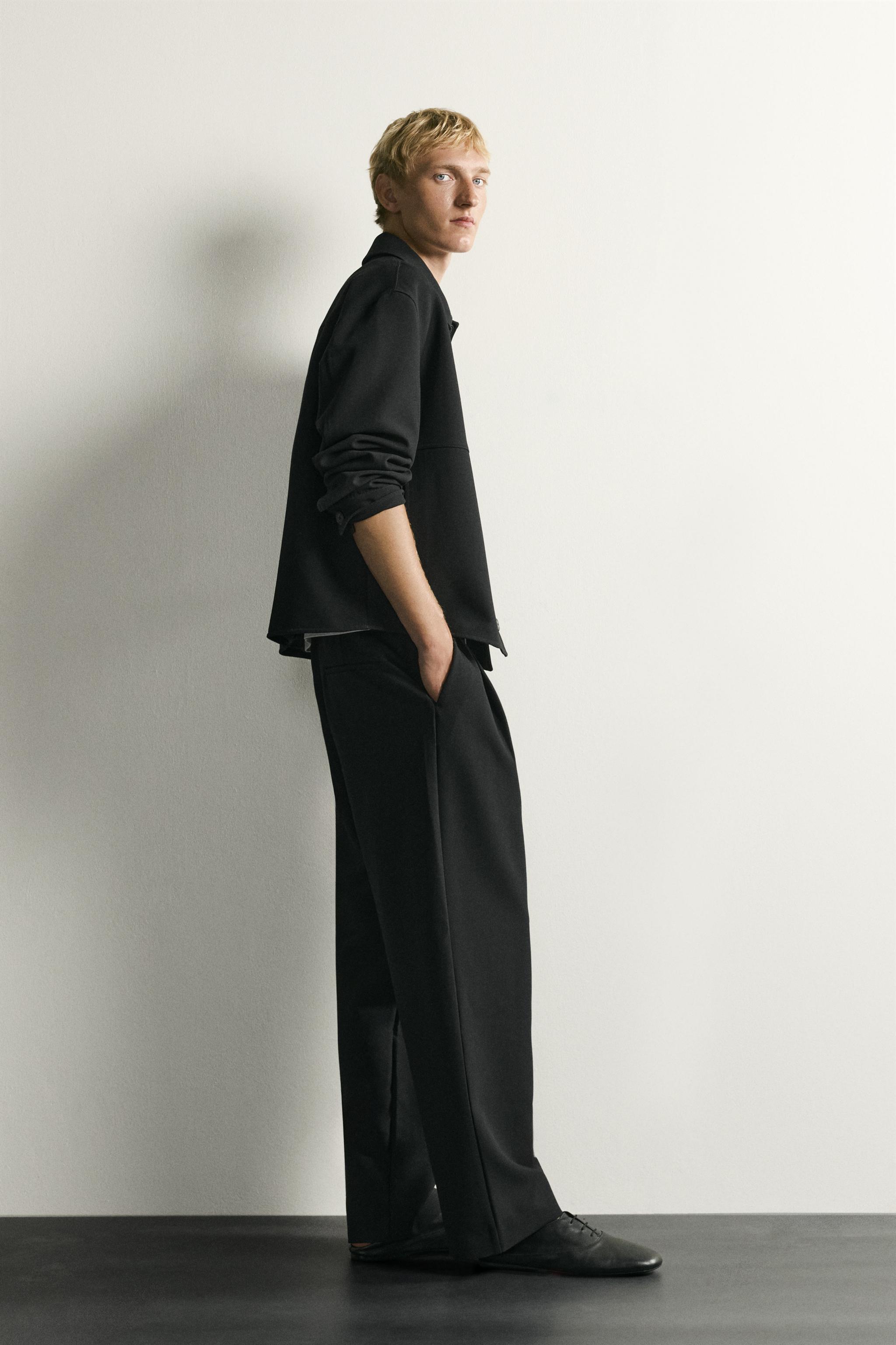 Zara BOXY FIT İNCE CEKET görsel 4