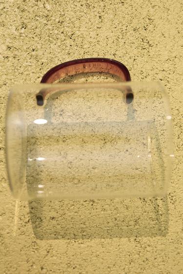 BOROSILICAAT MOK MET GEKLEURD OOR - Oranje van Zara