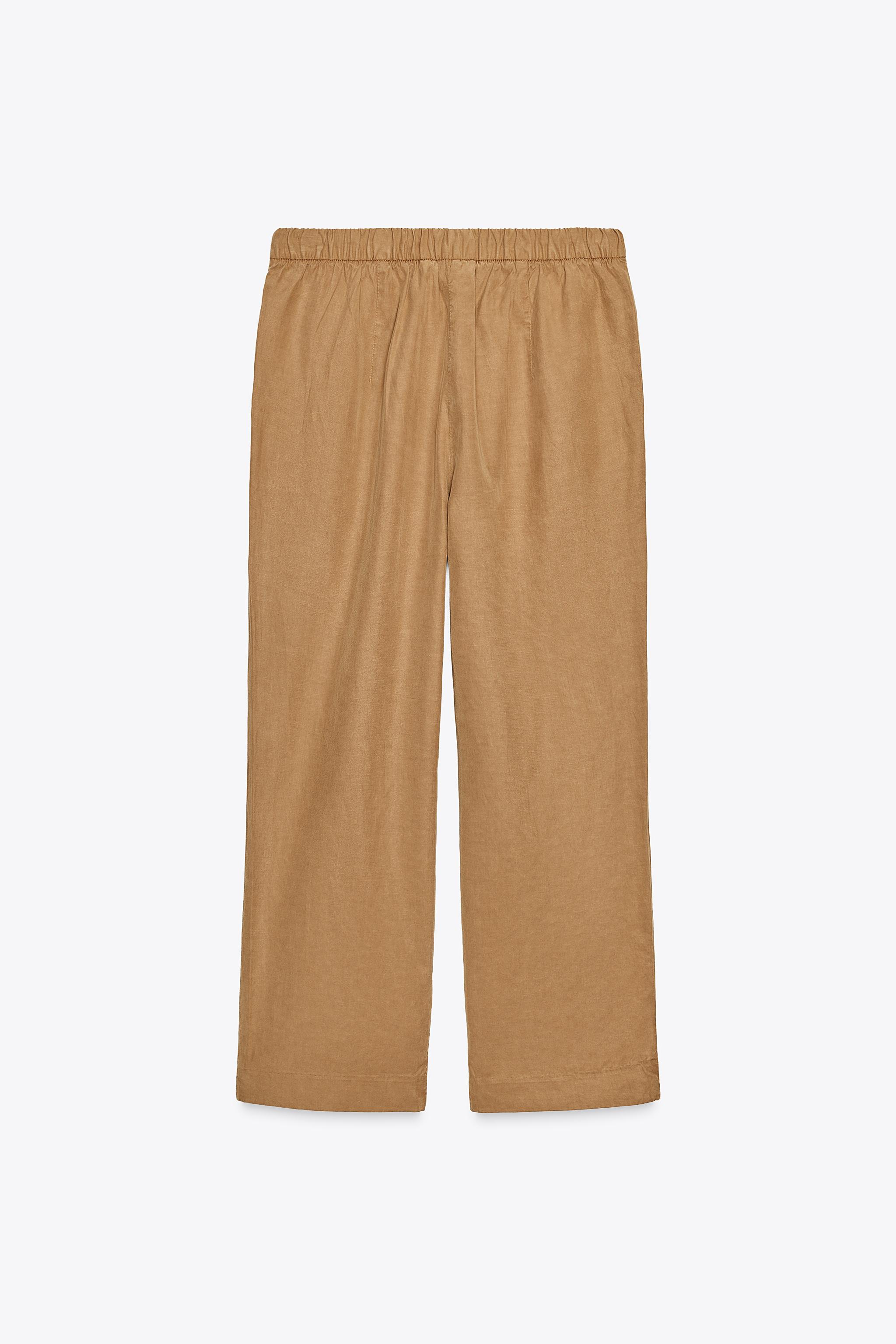PANTALON DE JOGGING À JAMBES LARGES ZW COLLECTION