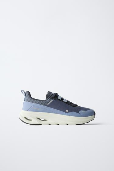 TRAINERS WITH SOLE DETAIL - Blue by Zara - Image 0