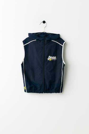 PENN © NYLON GILET - Navy blue by Zara