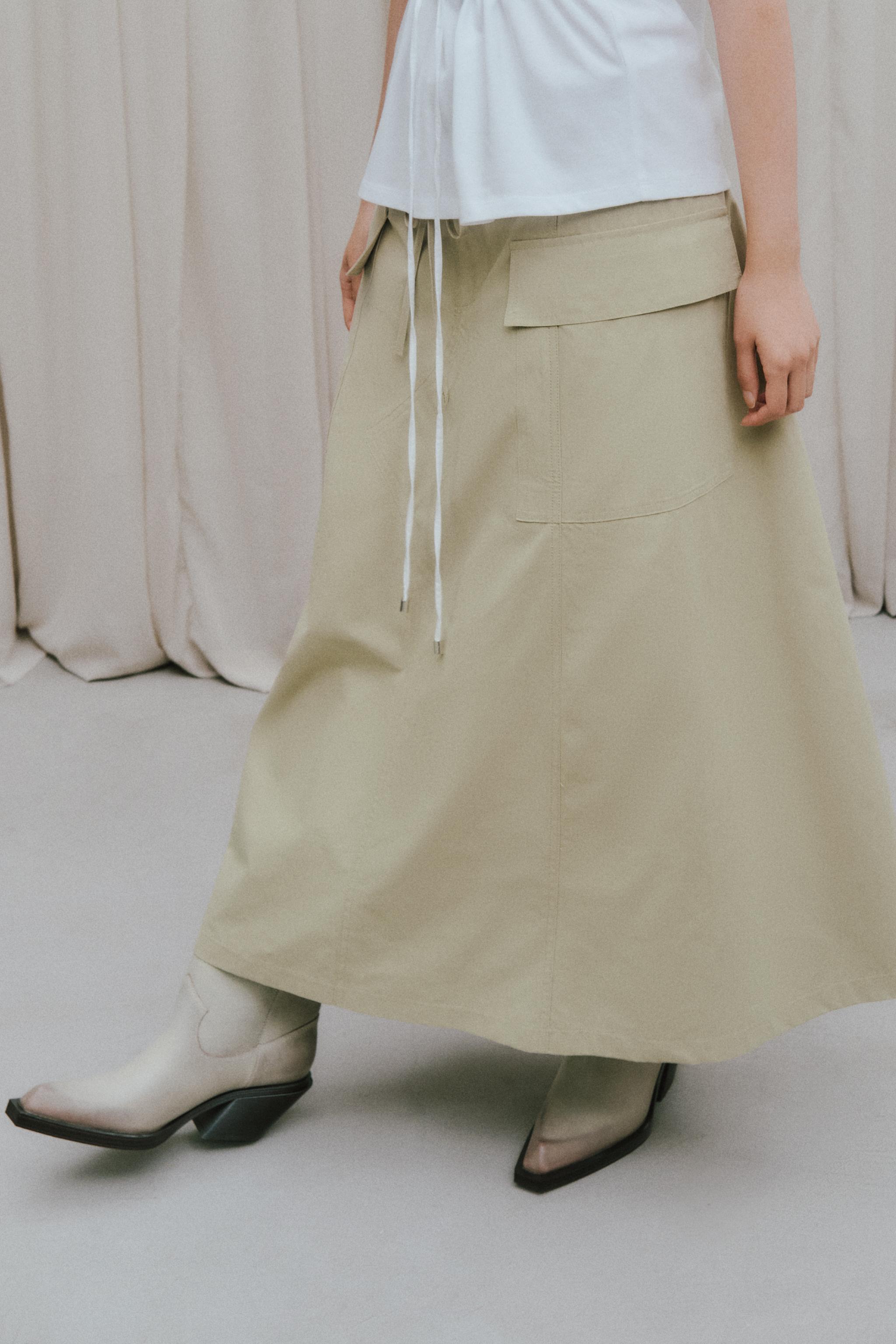 グリーンスカート – レディース | ZARA 日本