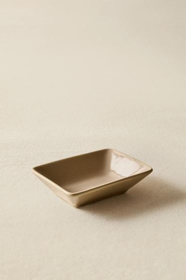STONEWARE APPETISER BOWL - Taupe grey by Zara - Image 5