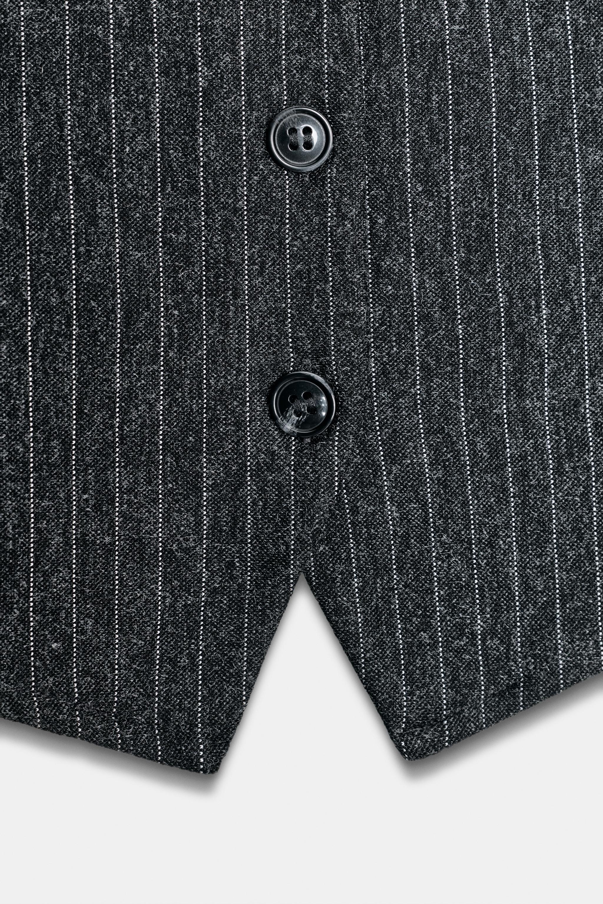 PINSTRIPE VEST TOP