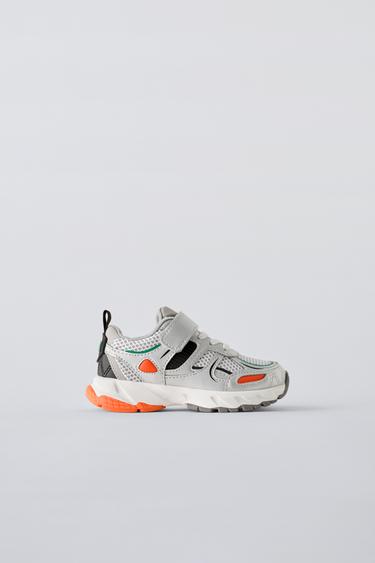 MESH TRAINERS - White by Zara