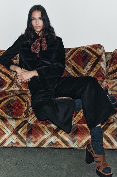 CHAQUETA PANA ZW COLLECTION - Negro de Zara