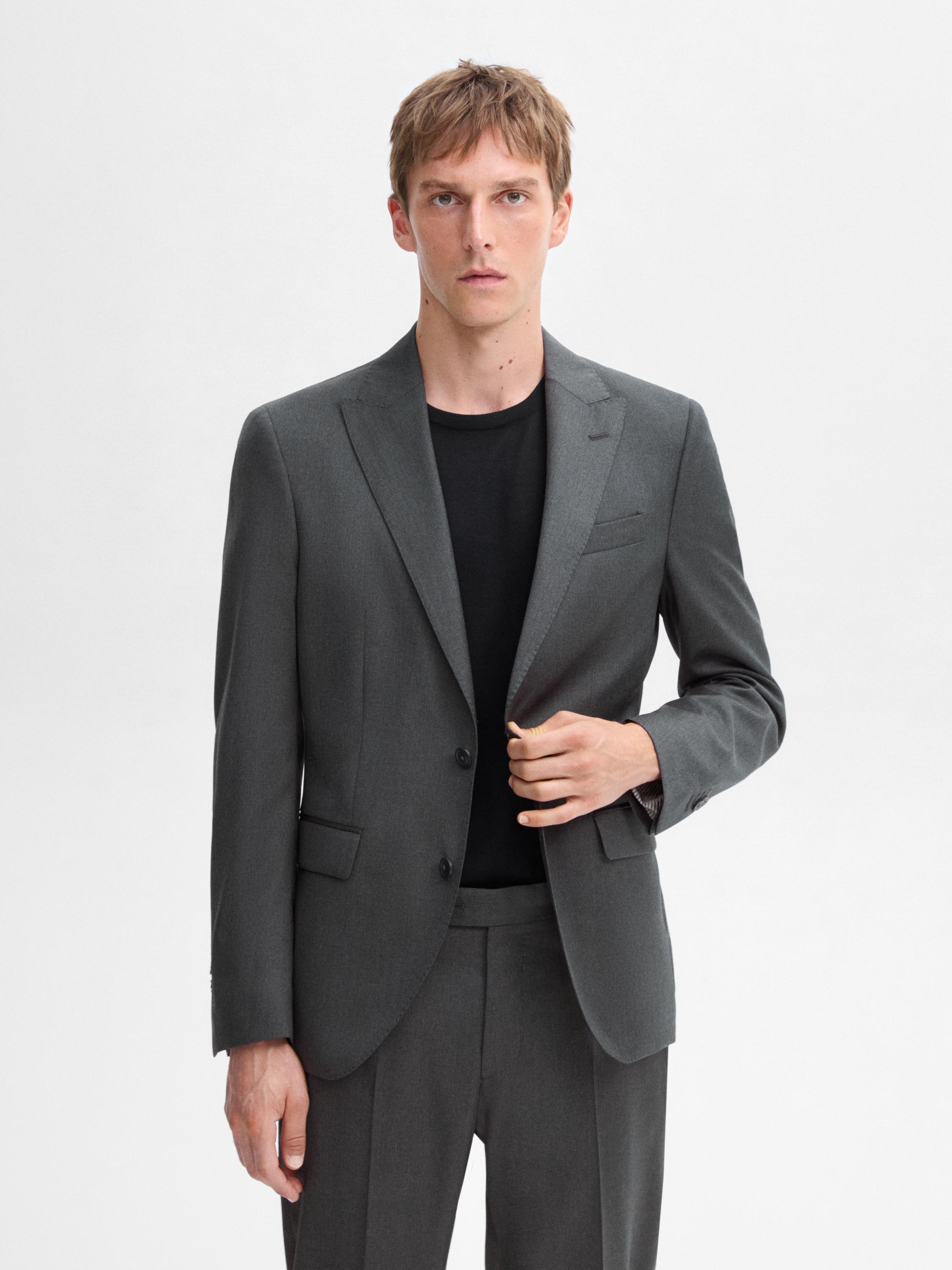 WOOL BLAZER LIMITED EDITION - Dark gray | ZARA United States