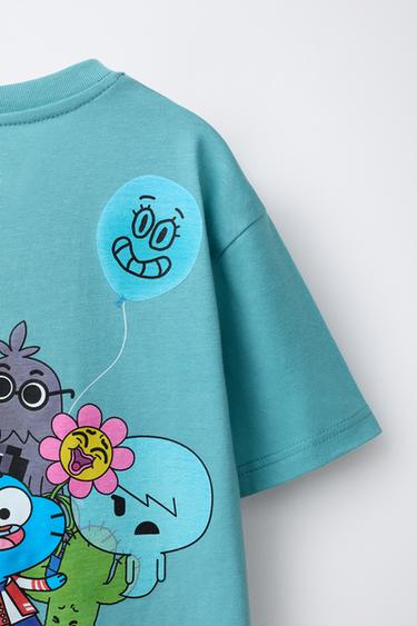 GUMBALL CARTOON NETWORK™ PRINT T-SHIRT - Blue by Zara - Image 3