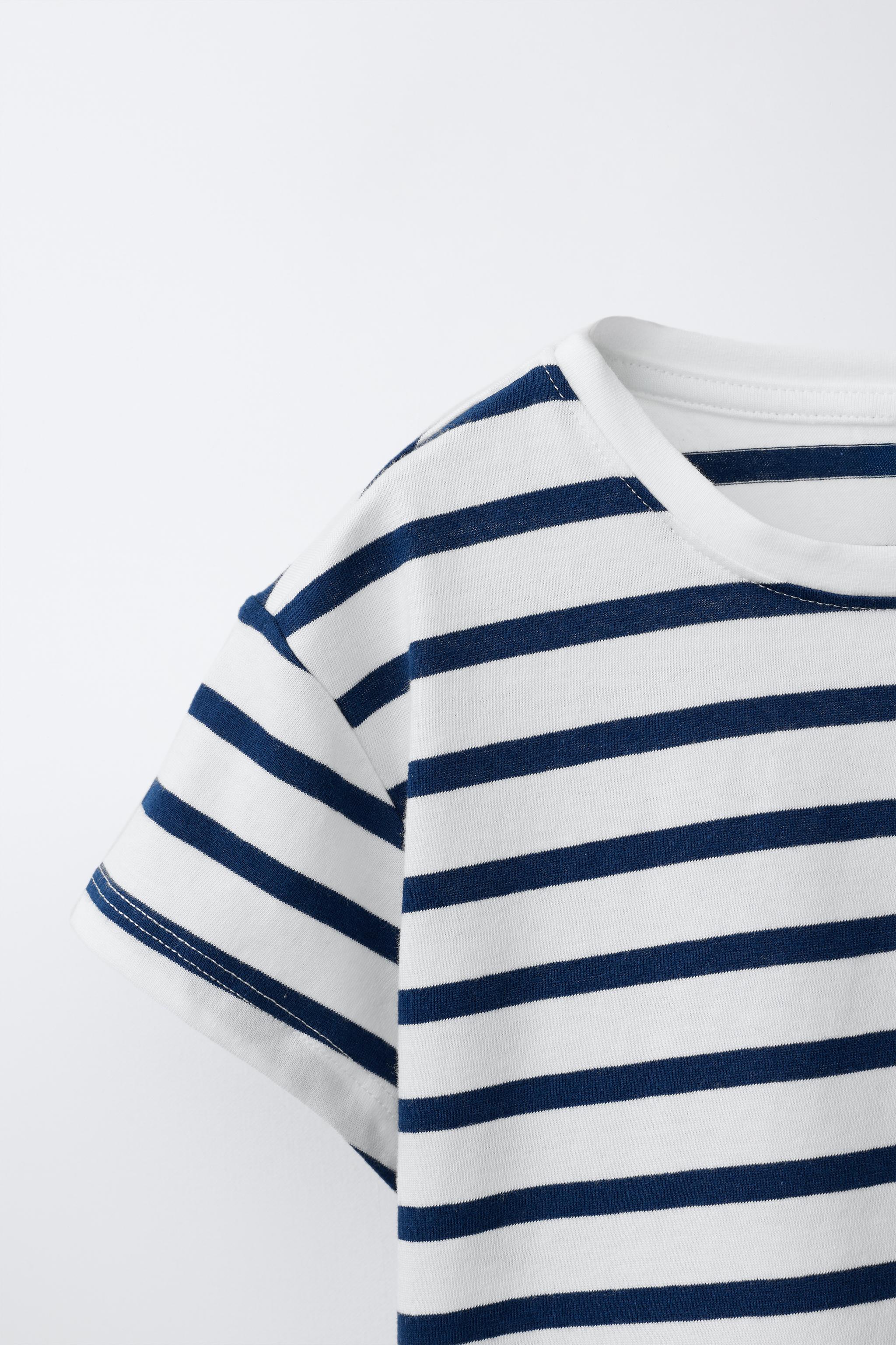 THREE-PACK OF STRIPED T-SHIRTS