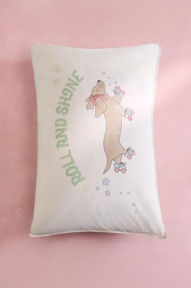 CHILDREN'S SKATER DOG PILLOWCASE - Multicoloured by Zara - Image 6
