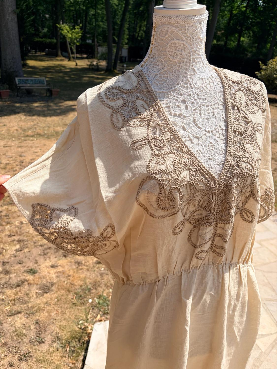 ΦΟΡΕΜΑ ΑΠΟ ΛΙΝΟ ΜΕ ΚΕΝΤΗΜΑ LIMITED EDITION - Image 5