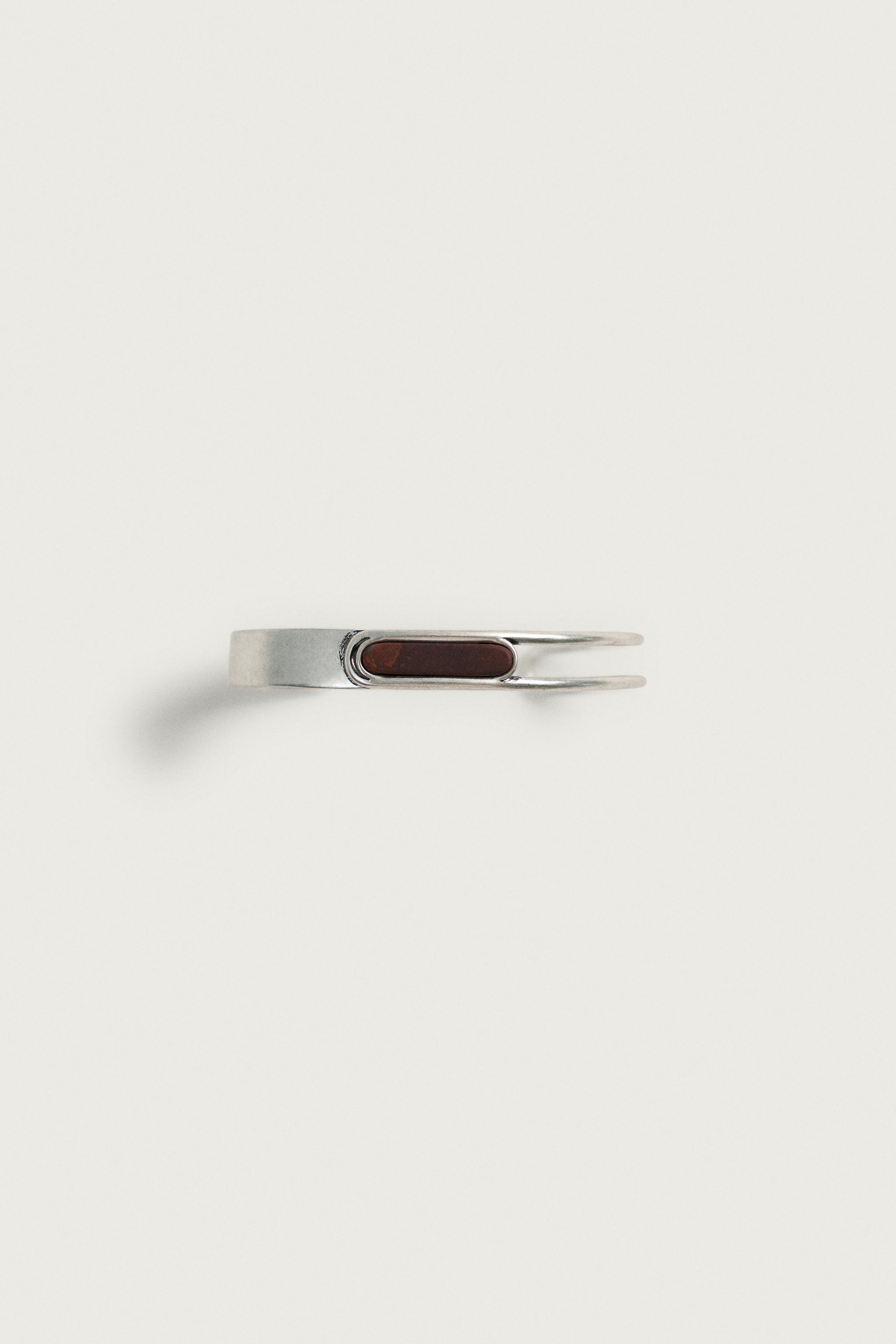 BRACELET RIGIDE COMBINÉ