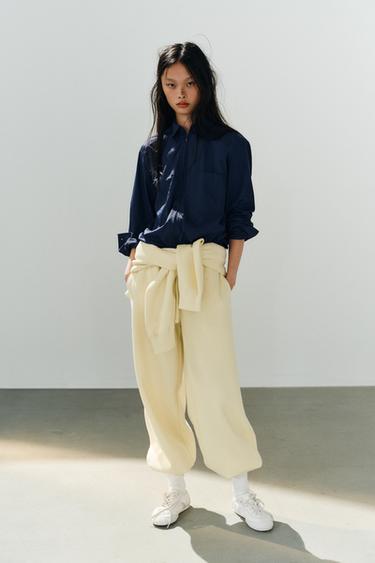 NYLON-HEMD MIT REISSVERSCHLUSS - Nachtblau von Zara - Bild 0