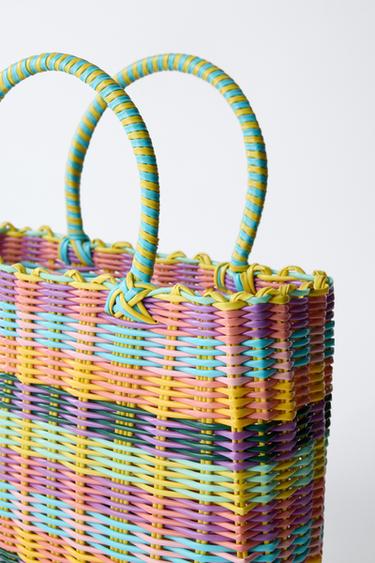 PANIER MULTICOLORE - Jaune de Zara - Image 2
