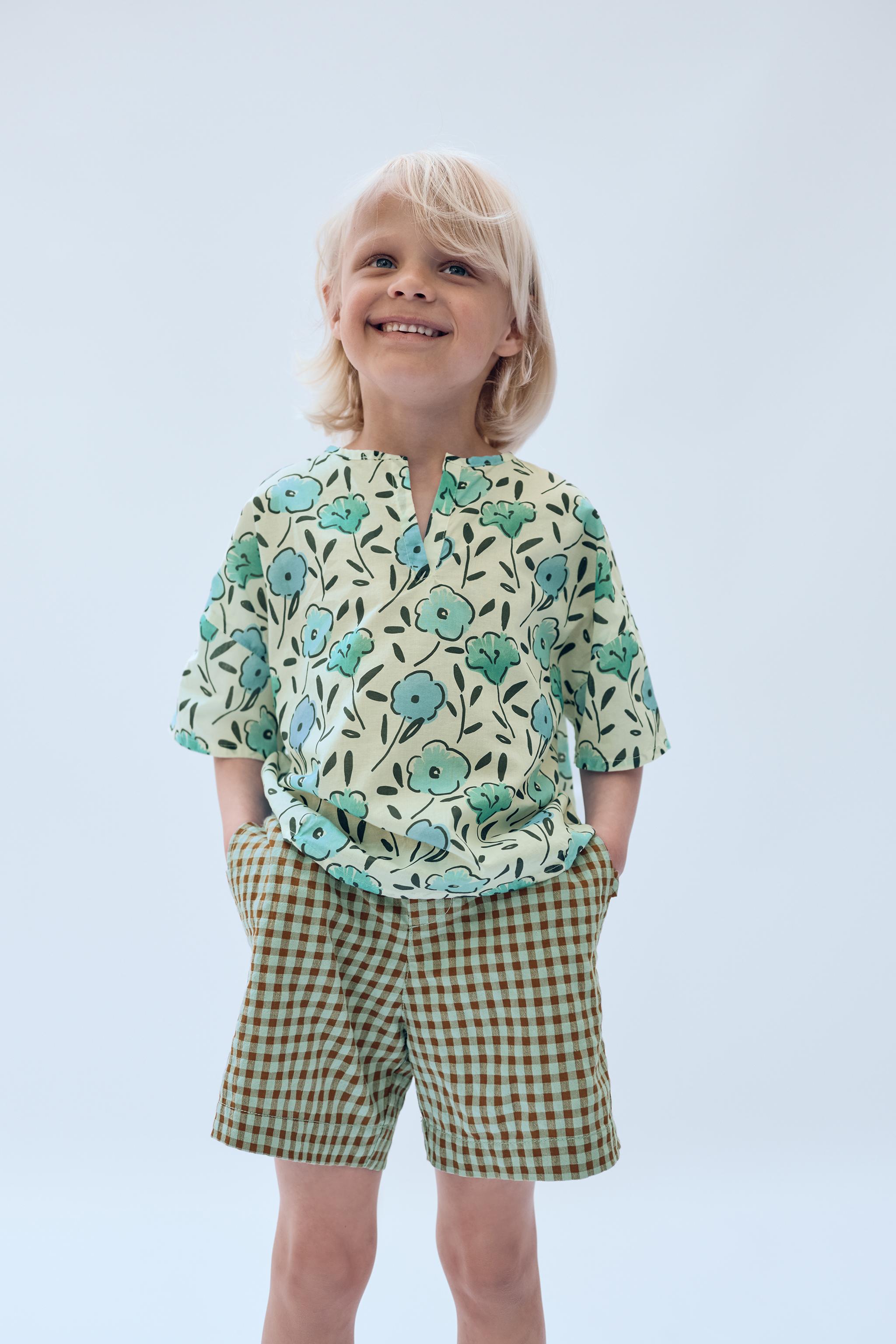 2-14 YEARS/ GINGHAM SHORTS LIMITED EDITION