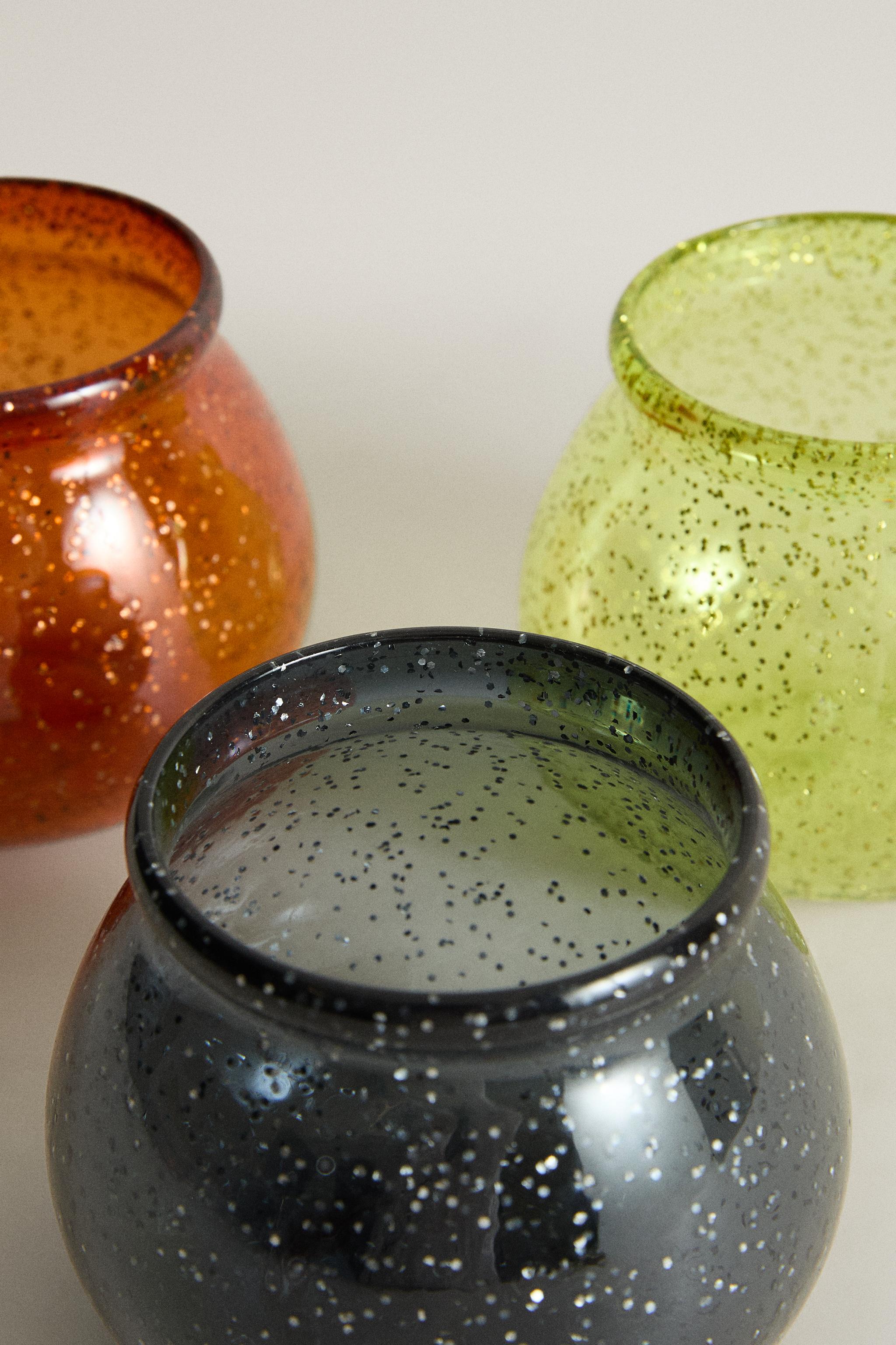 HALLOWEEN GLITTER TRITAN™ JAR SET (SET OF 3)