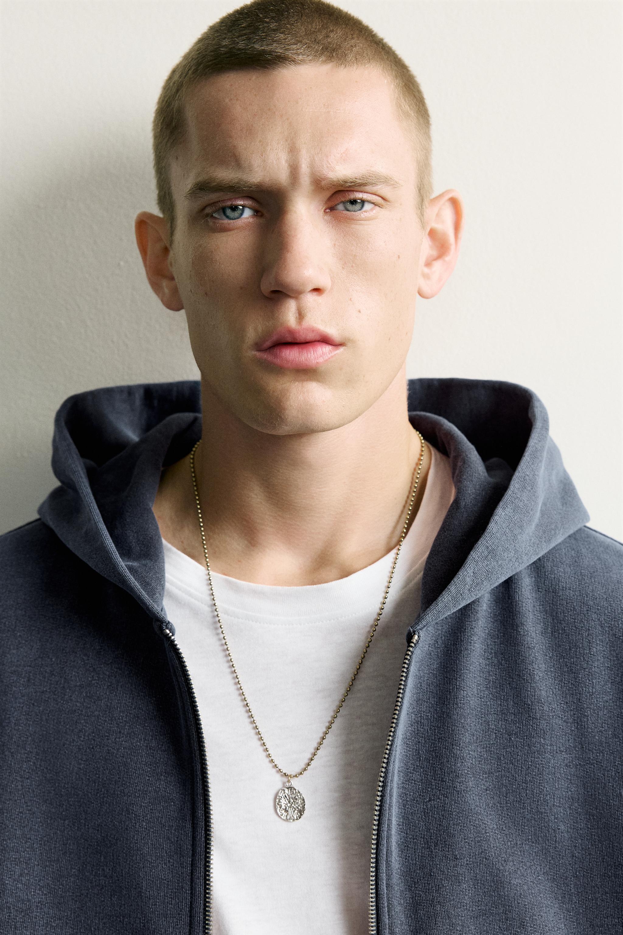 BASIC BOXY-FIT ZIP-UP HOODIE - thumbnail 5