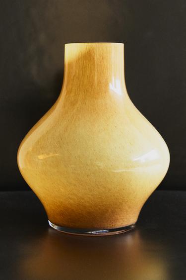 VASE VERRE - jaune de Zara - Image 5