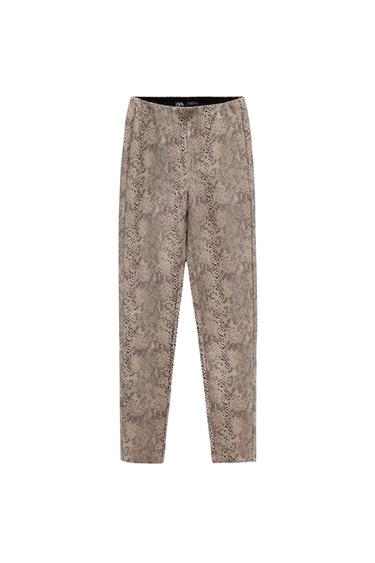 FAUX SUEDE LEGGINGS