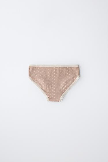 6-14 ANS/ LOT DE SIX CULOTTES À POIS - Multicolore de Zara - Image 3