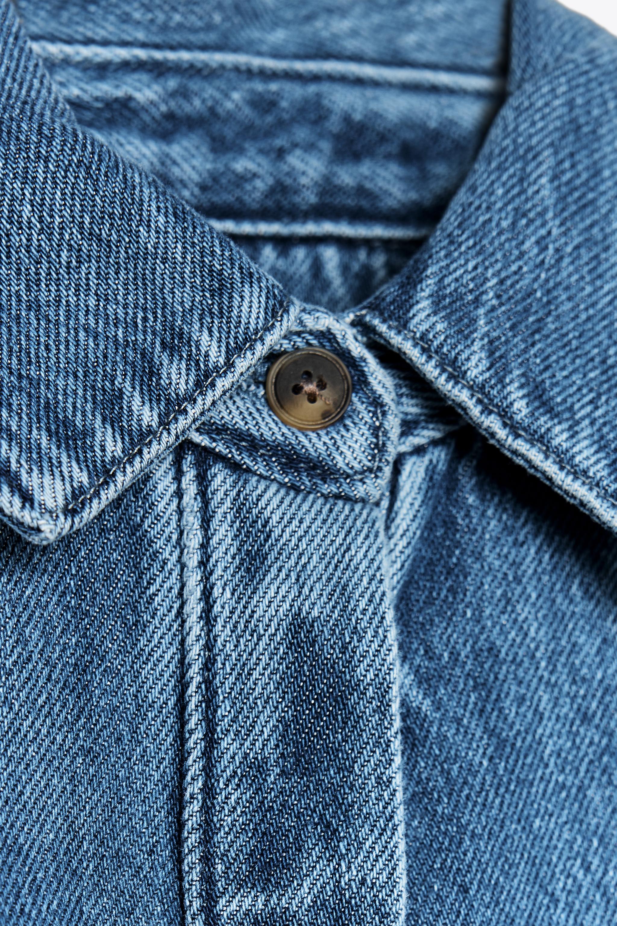 ZWコレクション デニムブラウス - ブルー | ZARA Japan / 日本