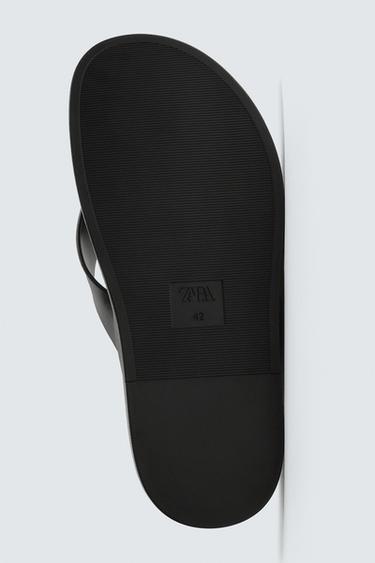 SANDALES À BRIDES - Noir de Zara - Image 6