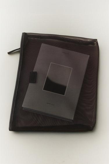 TROUSSE DE TOILETTE MOYENNE MESH - Marron de Zara - Image 5