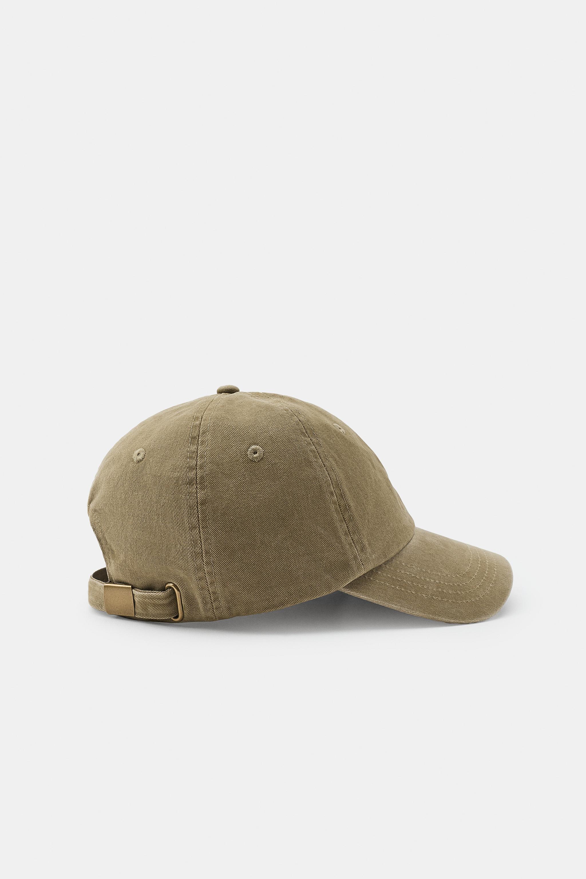 SOLID TWILL CAP - Light khaki | ZARA United States