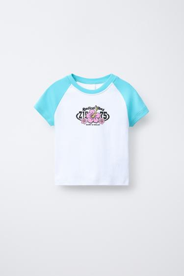 CAMISETA SURF - Branco da Zara