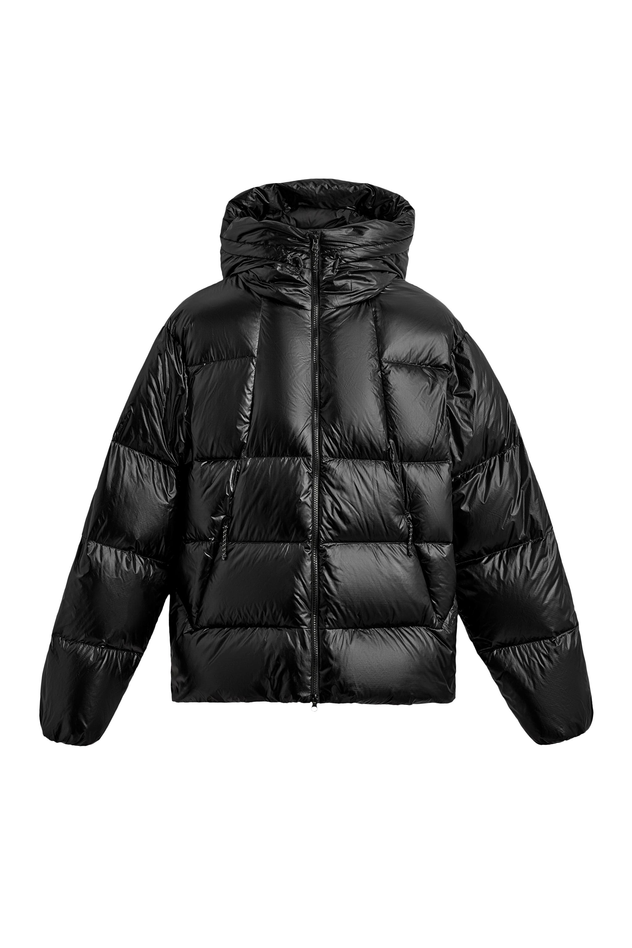 100% FEATHER DOWN PUFFER JACKET - Black | ZARA South Africa