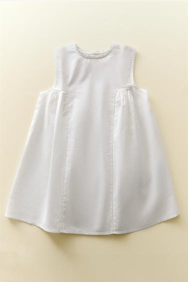 ROBE ENFANT ENTRE-DEUX - Blanc cassé de Zara - Image 5
