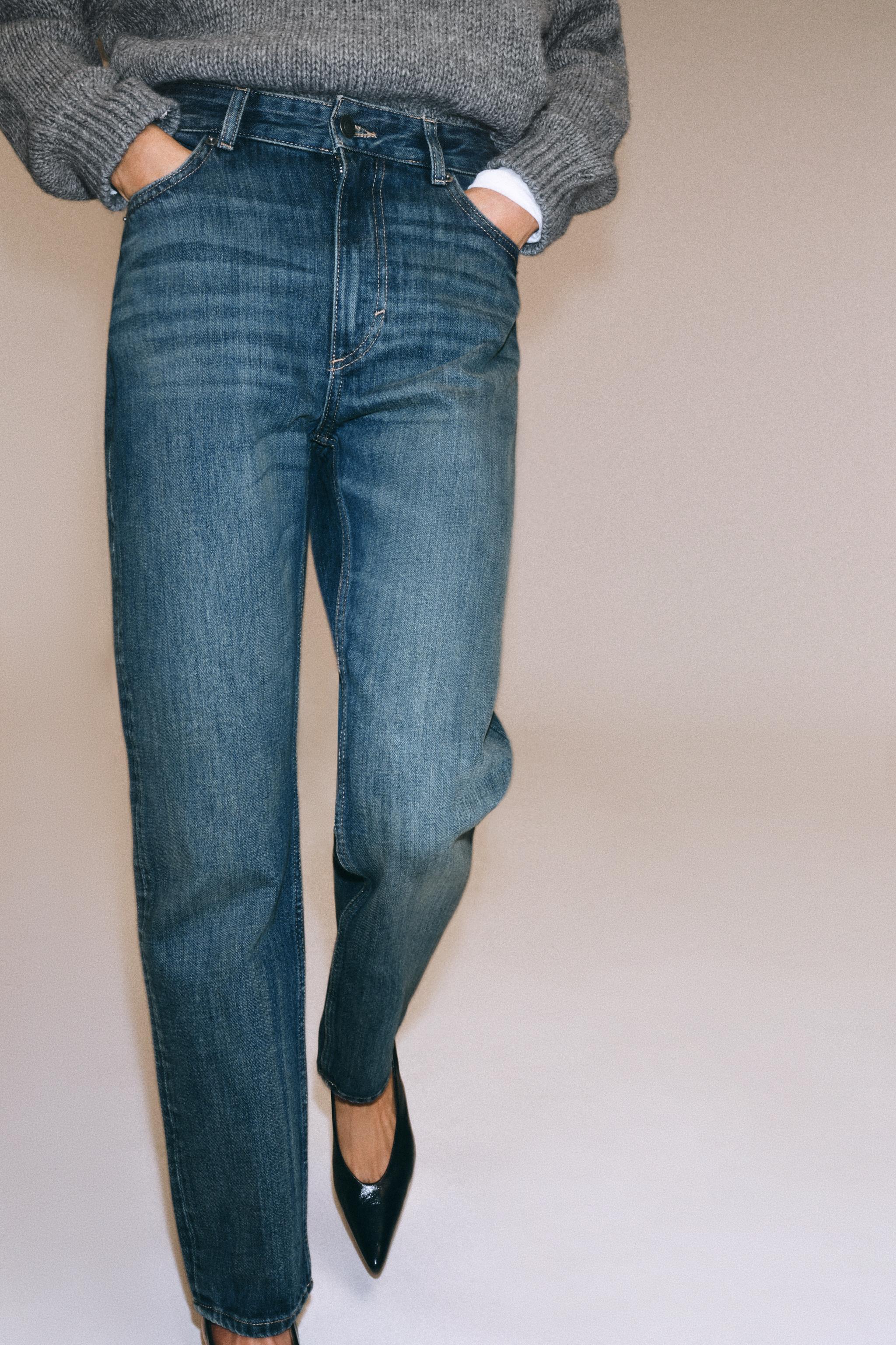 JEANS ZW COLLECTION STRAIGHT FIT TAILLE HAUTE