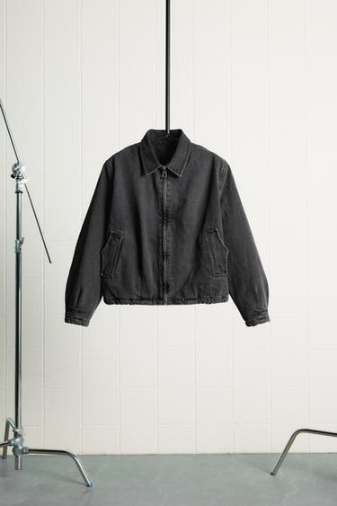 DENIM JACKET - LIMITED EDITION - Black by Zara - Image 0