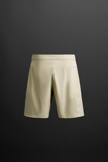 TREKKING CARGO BERMUDA SHORTS - Sand by Zara - Image 7