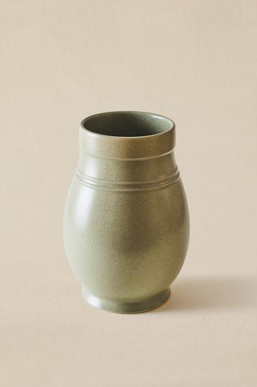 STONEWARE KITCHEN UTENSIL JAR - مخضر الخاص بـ Zara