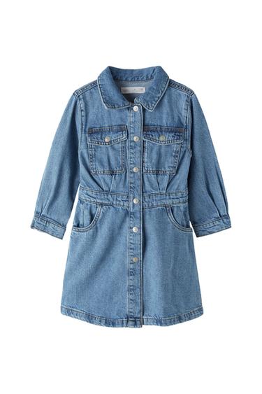 MEDIUM WASH DENIM OVERSHIRT