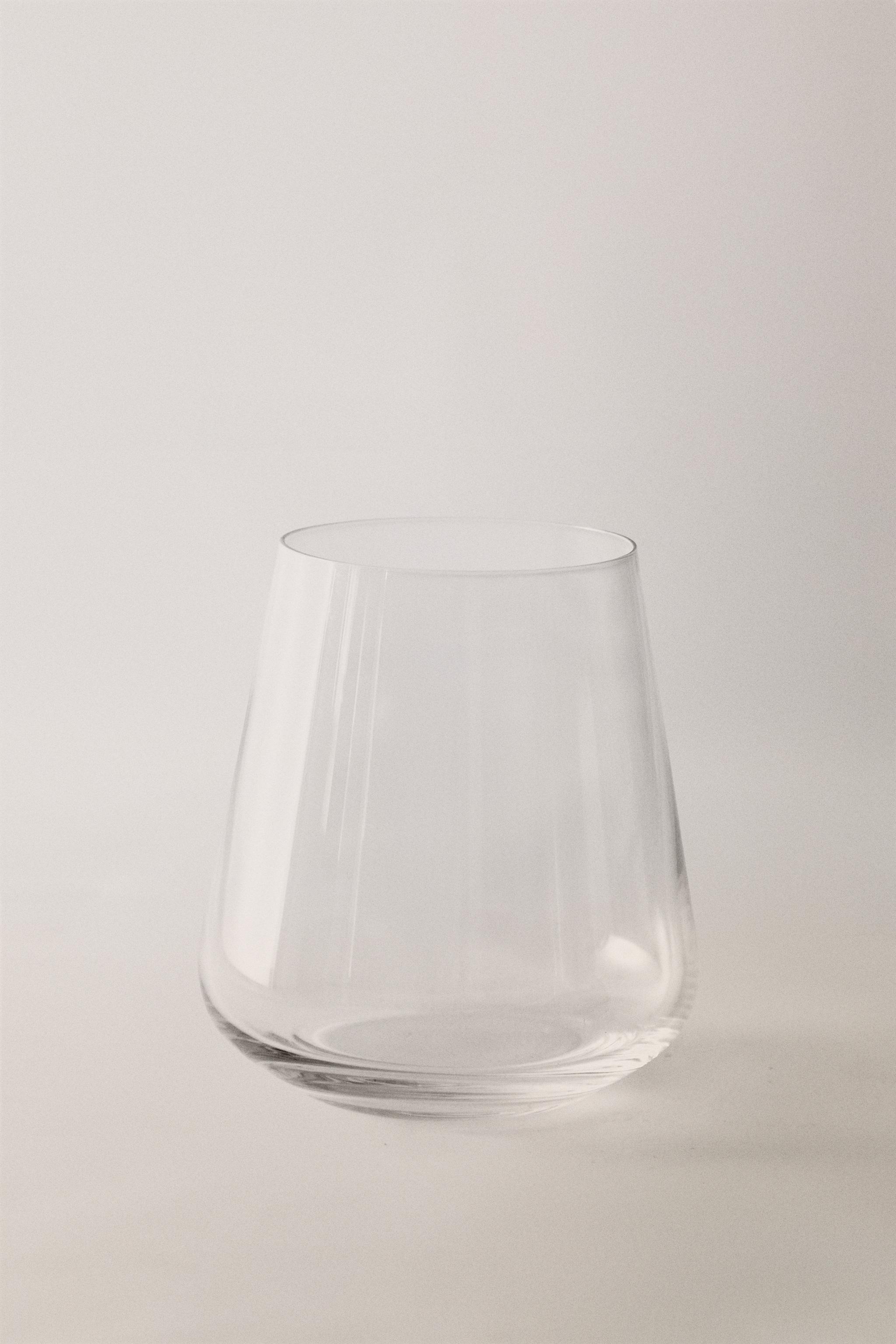 BOHEMIA CRYSTAL TUMBLER — Transparent