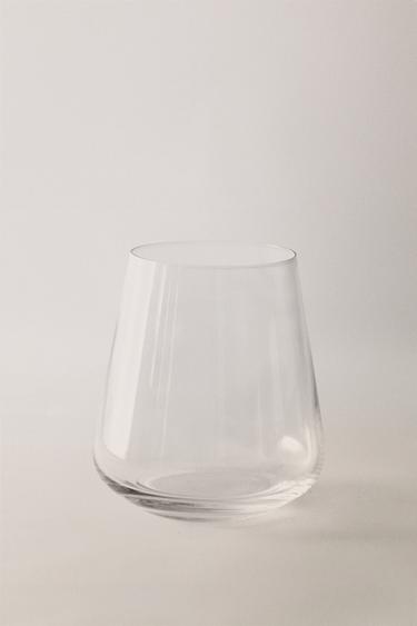 Zaras DRICKSGLAS FRÅN BOHEMIA CRYSTAL - Genomskinlig