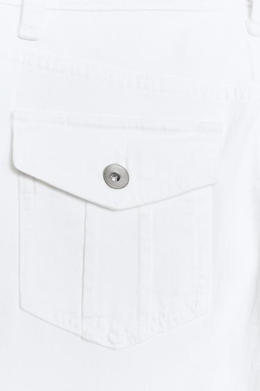 JEANS TRF BOOTCUT TAILLE BASSE - Blanc de Zara - Image 8