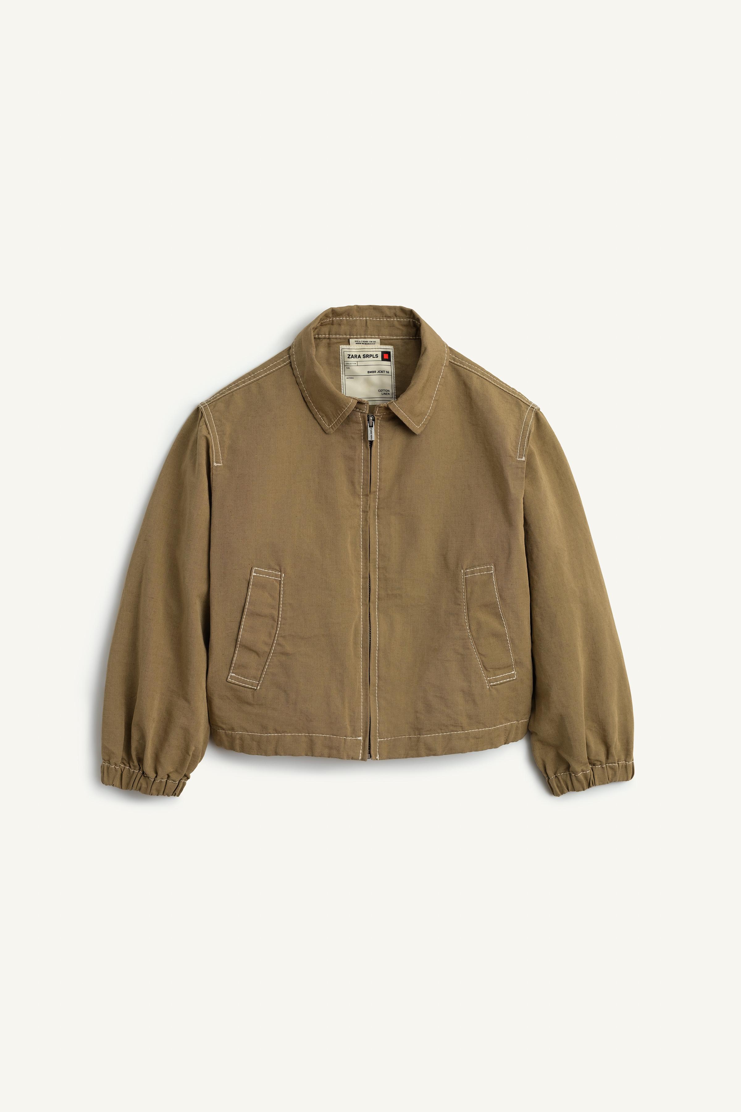 ボンバージャケット - カーキ | ZARA Japan / 日本