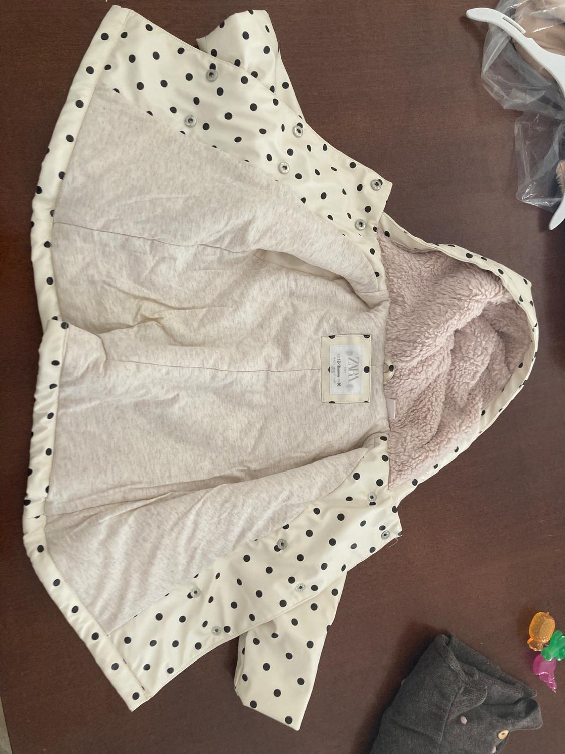 RUBBERISED POLKA DOT RAINCOAT - Image 3