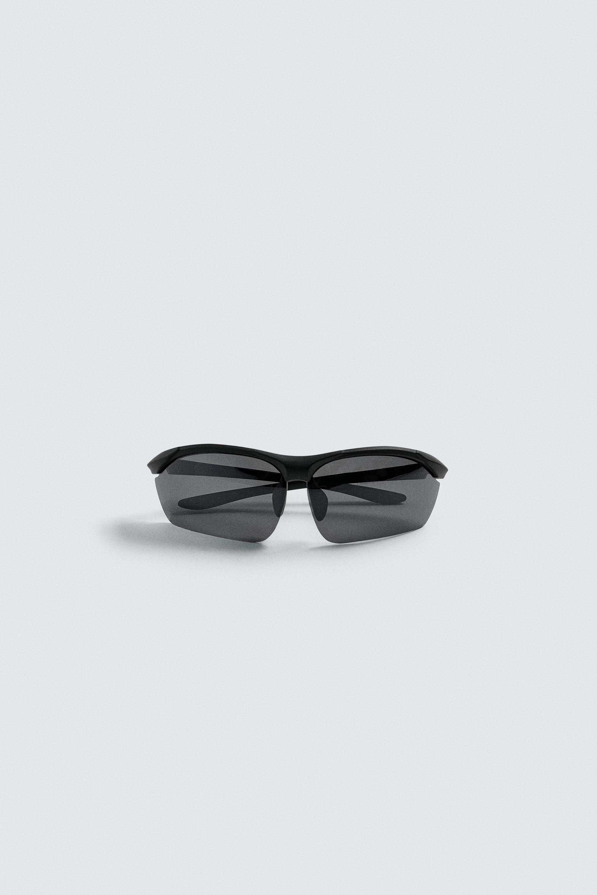 MIRRORED SUNGLASSES - Black | ZARA United States display picture 3