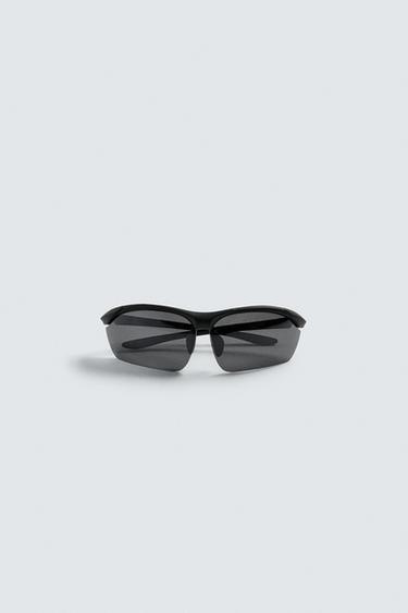 LUNETTES DE SOLEIL MIROIR - Noir de Zara - Image 7