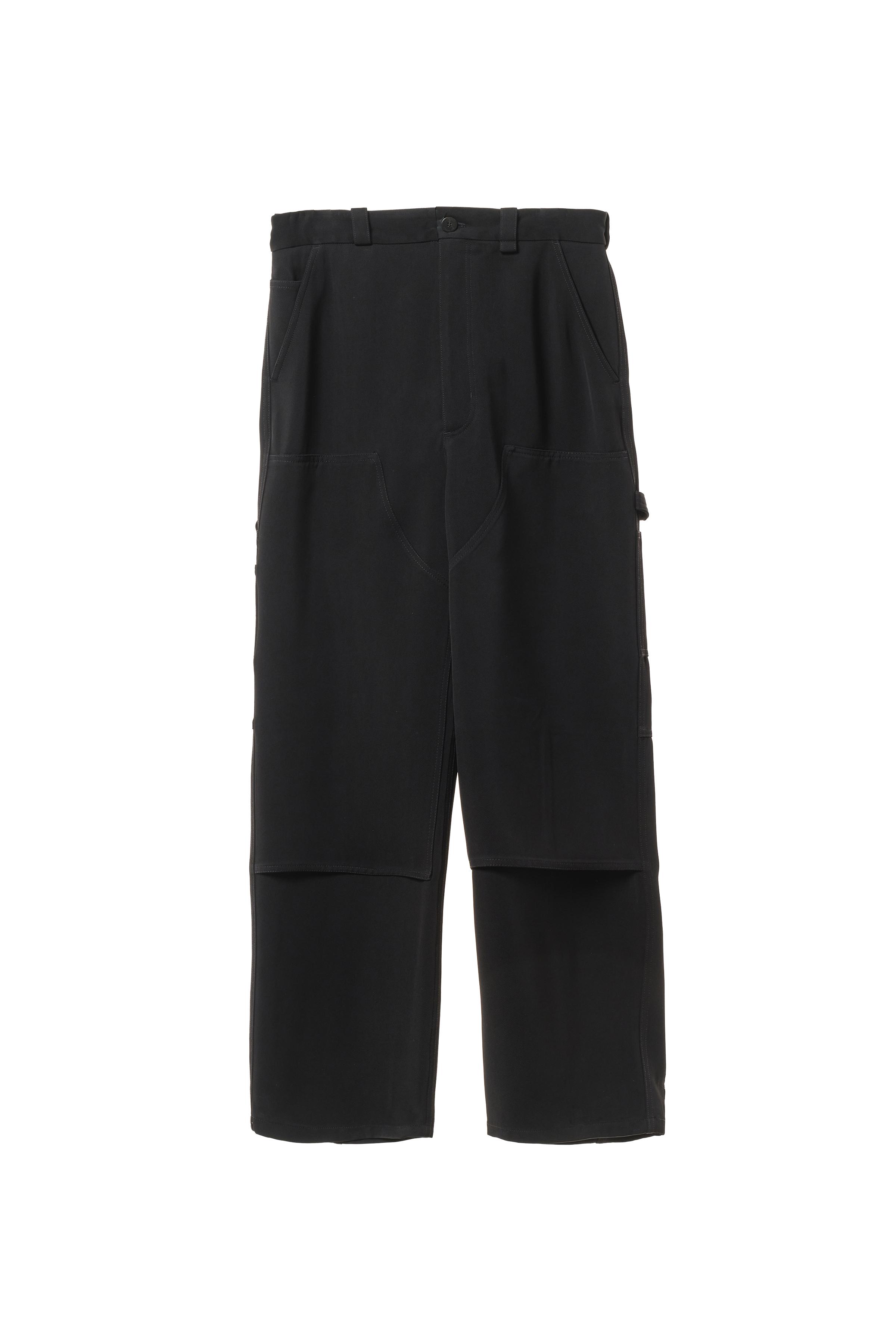 WILLY CHAVARRIA X ZARA FLOWY CARPENTER PANTS - Black | ZARA United