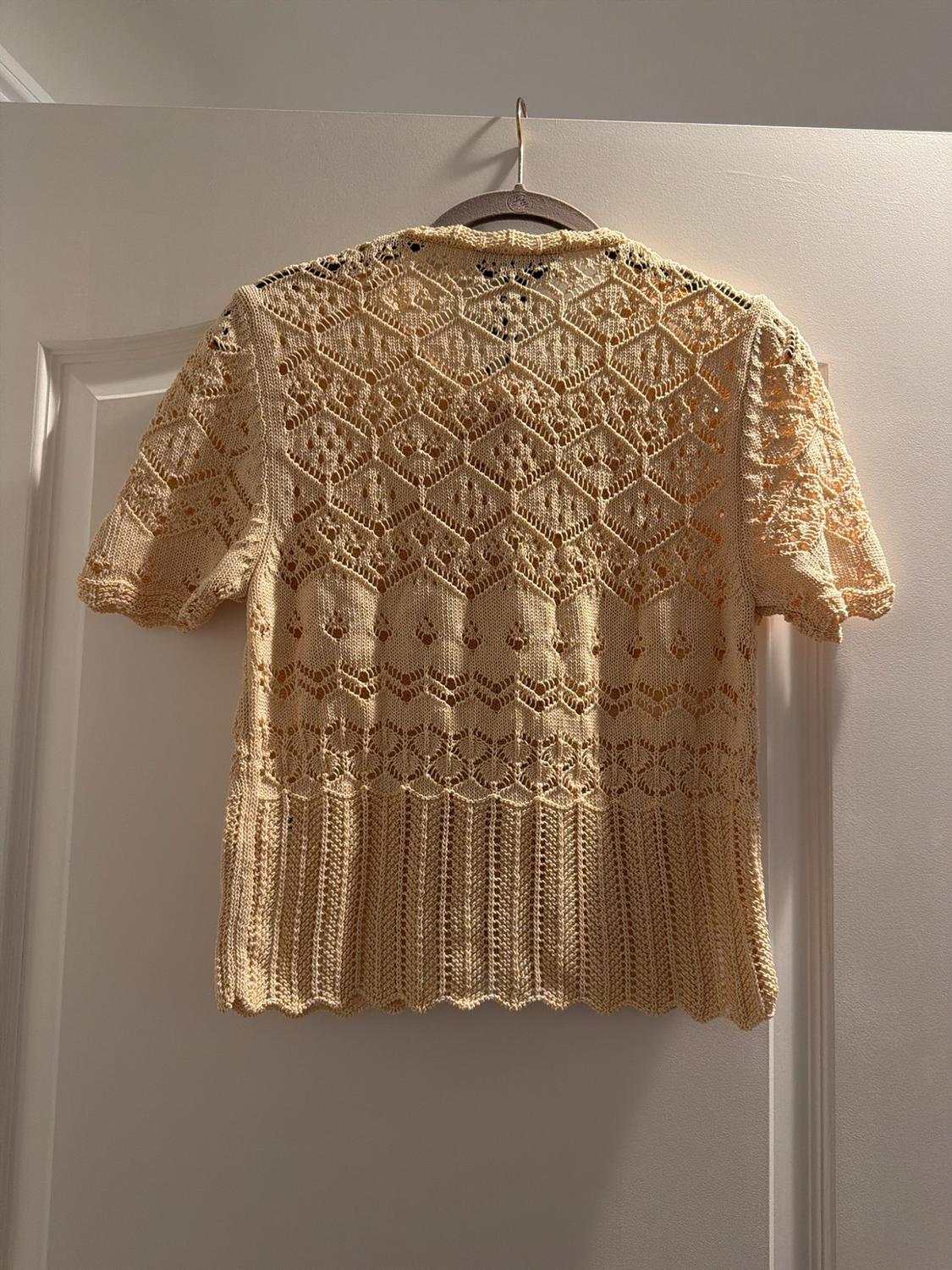 POINTELLE KNIT CARDIGAN - Image 2