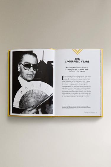 LIVRE THE LITTLE BOOK OF FENDI - Jaune de Zara - Image 4