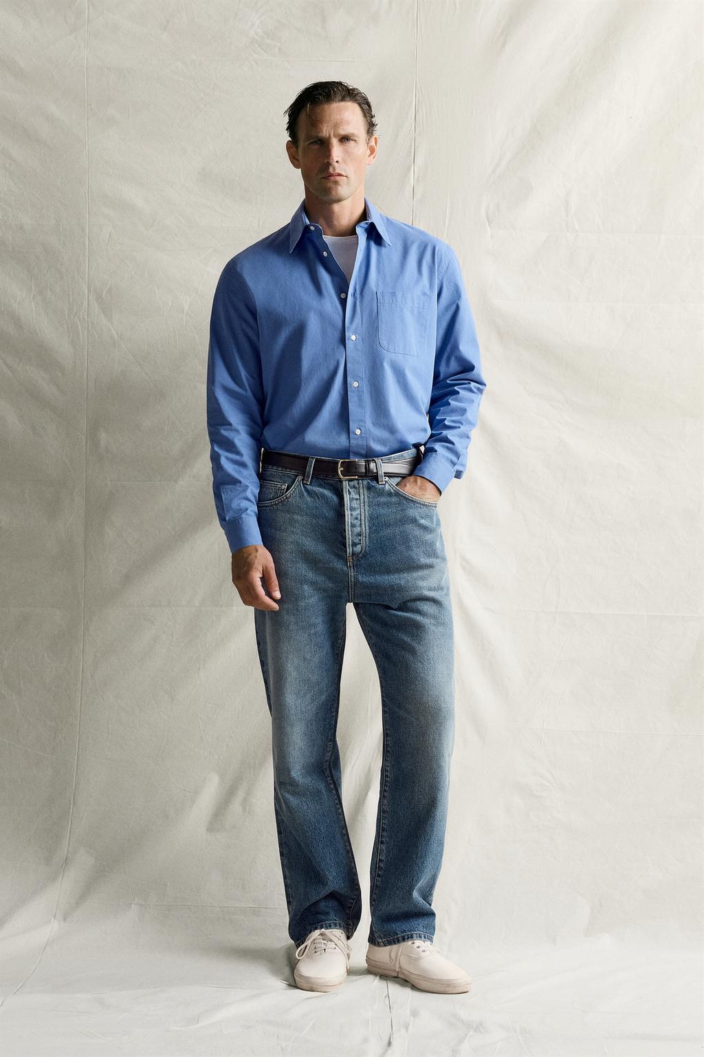 STRAIGHT ANKLE FIT JEANS
