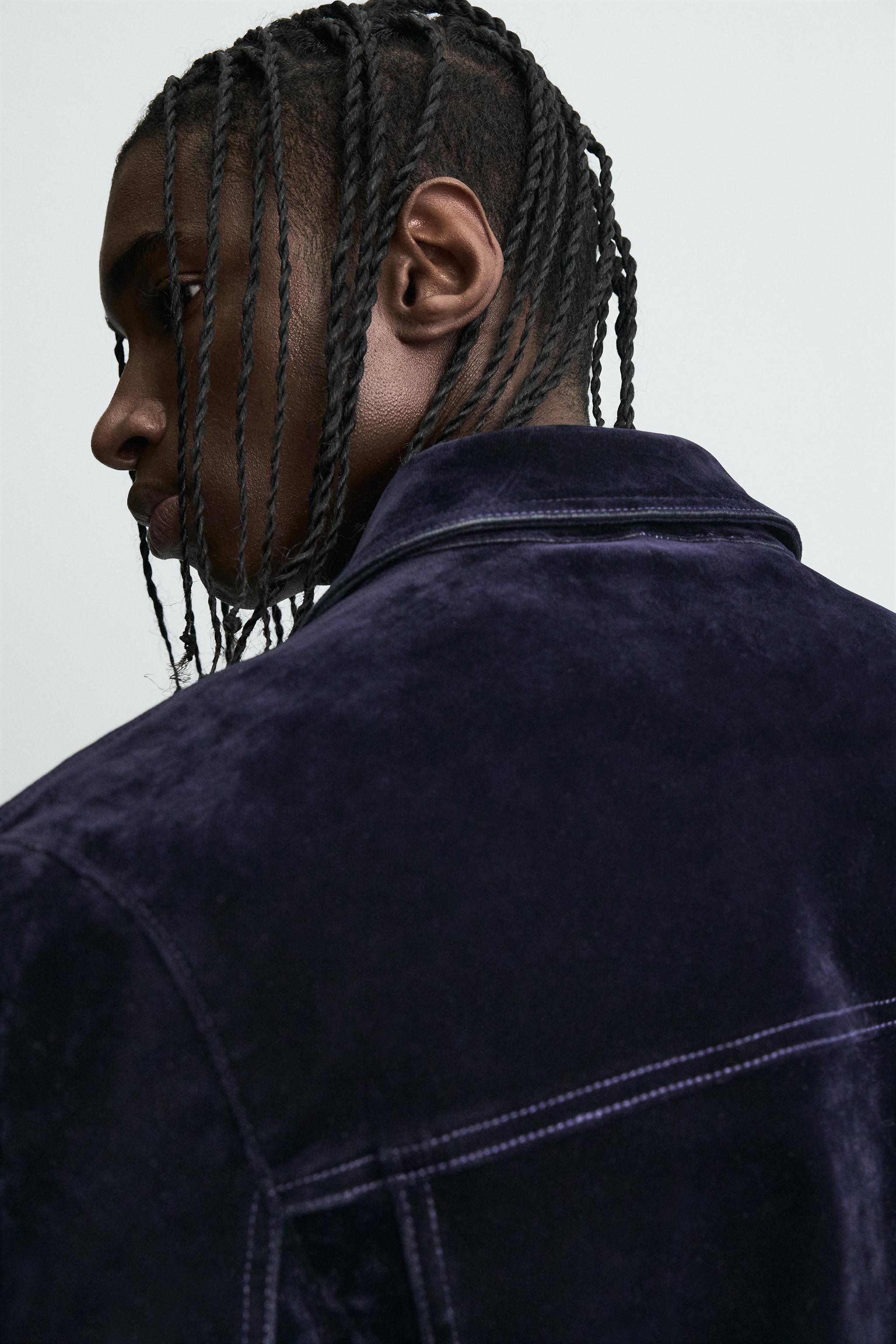 刺繍入りベルベットジャケット 陽子様専用】ZARA ベルベット刺繍ジャケット - メルカリ