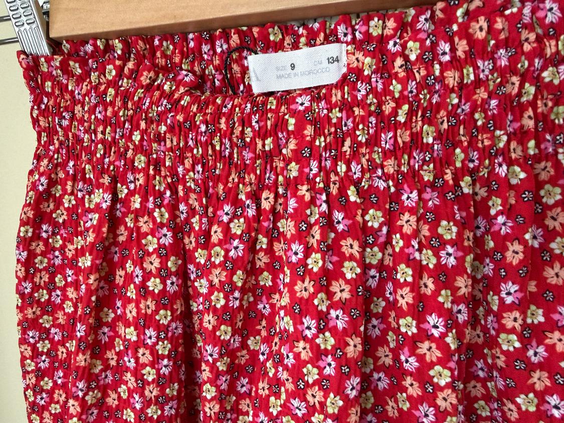 ELASTIC WAIST FLORAL SKORT - Image 3
